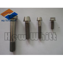 gr5 titanium taper headed bolts/screw